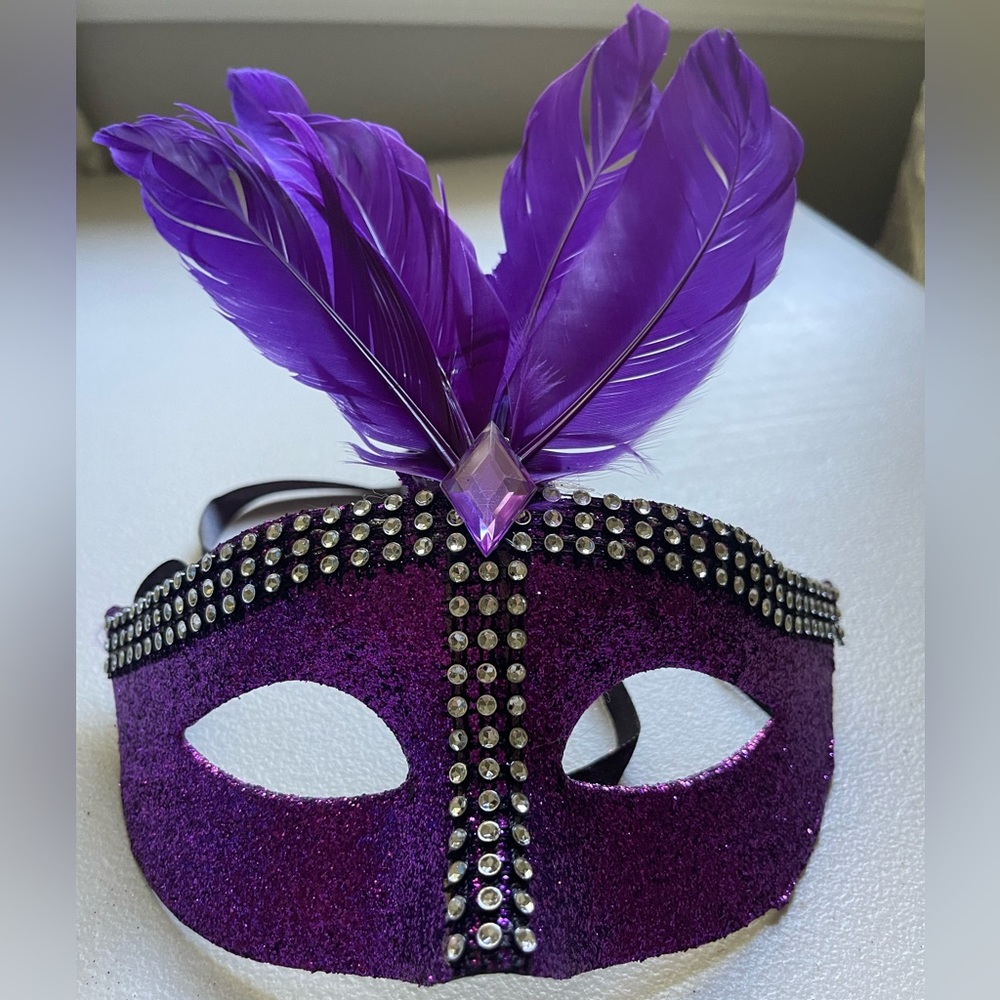 Halloween/Masquerade Mask/Purple
